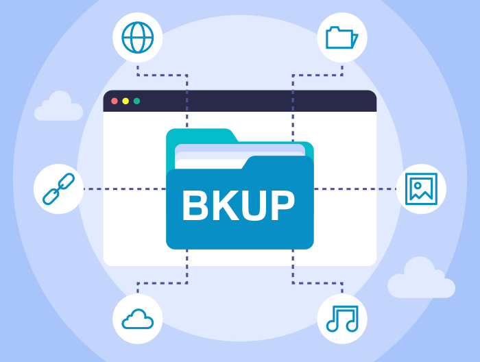 Extension de fichier BKUP