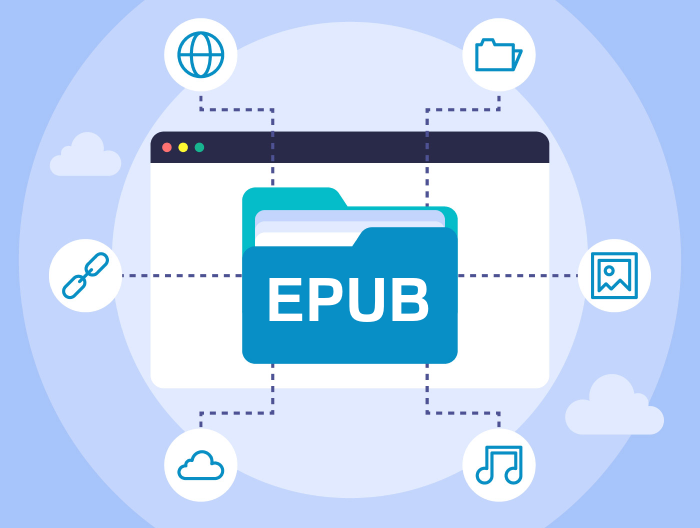 Extension de fichier EPUB