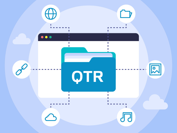 Extension de fichier QTR